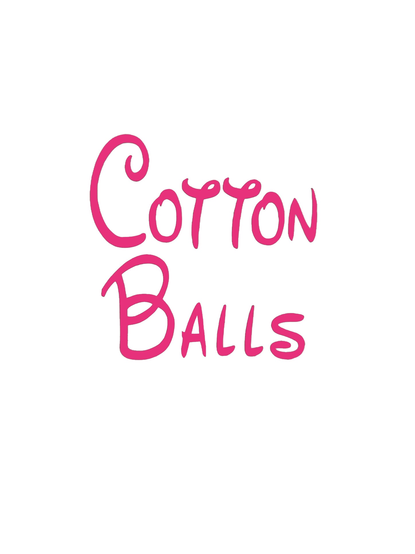 Cotton Balls - Bathroom Decal - A Vinyl Sticker Decal – Decalsandgifts